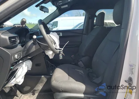 2021 Ford Explorer Police Interceptor из США, поврежденный, VIN 1FM5K8AB2MGA17776